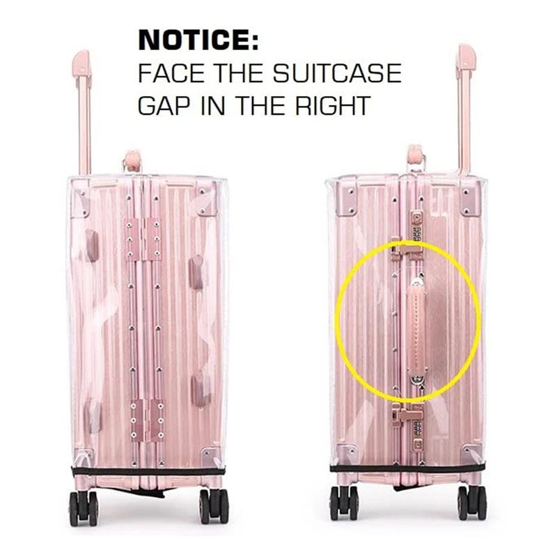 Luggage Protective Cover Transparent - 1 шт. прозрачный защитный чехол для