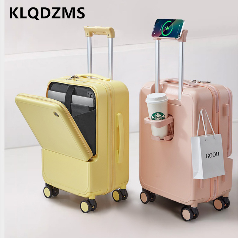 Front Opening Laptop Luggage 24 Inch - KLQDZMS чемодан с алюминиевой рамой, 20
