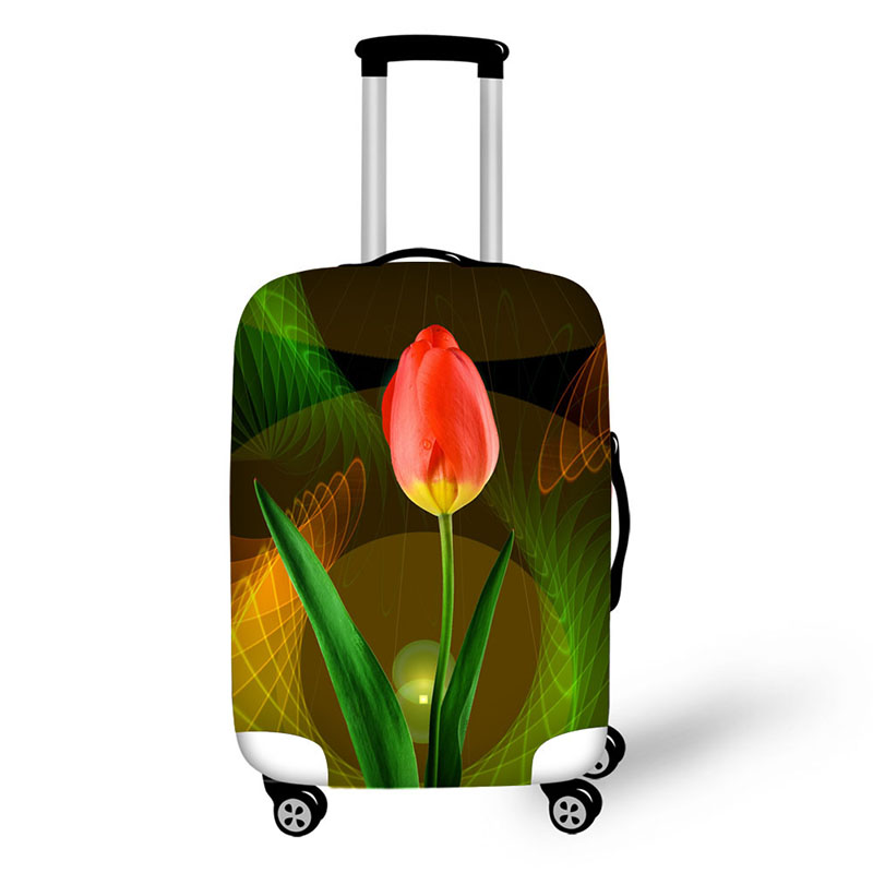 Waterproof Suitcase Cover Protector - Абстрактный дизайн, защитный чехол для багажа,