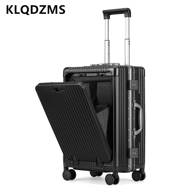 Front Opening Laptop Luggage 24 Inch - Чемодан KLQDZMS 18/20/24 дюйма для ручной