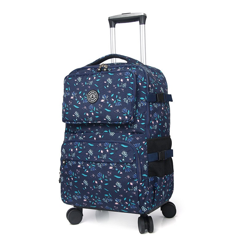 Foldable Rolling Luggage Bag - Дорожный чемодан на колесиках для женщин,