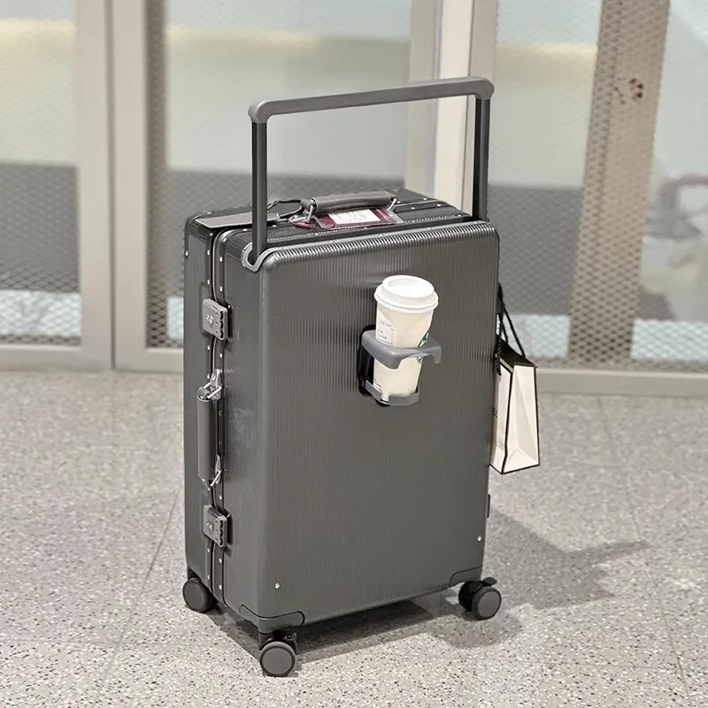 Aluminum Frame Carry On Luggage - Чемодан с широкой ручкой для путешествий,