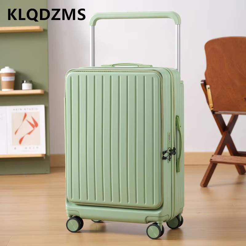 Front Opening Laptop Luggage 24 Inch - KLQDZMS 20/22/24-дюймовый высококачественный чемодан с передним