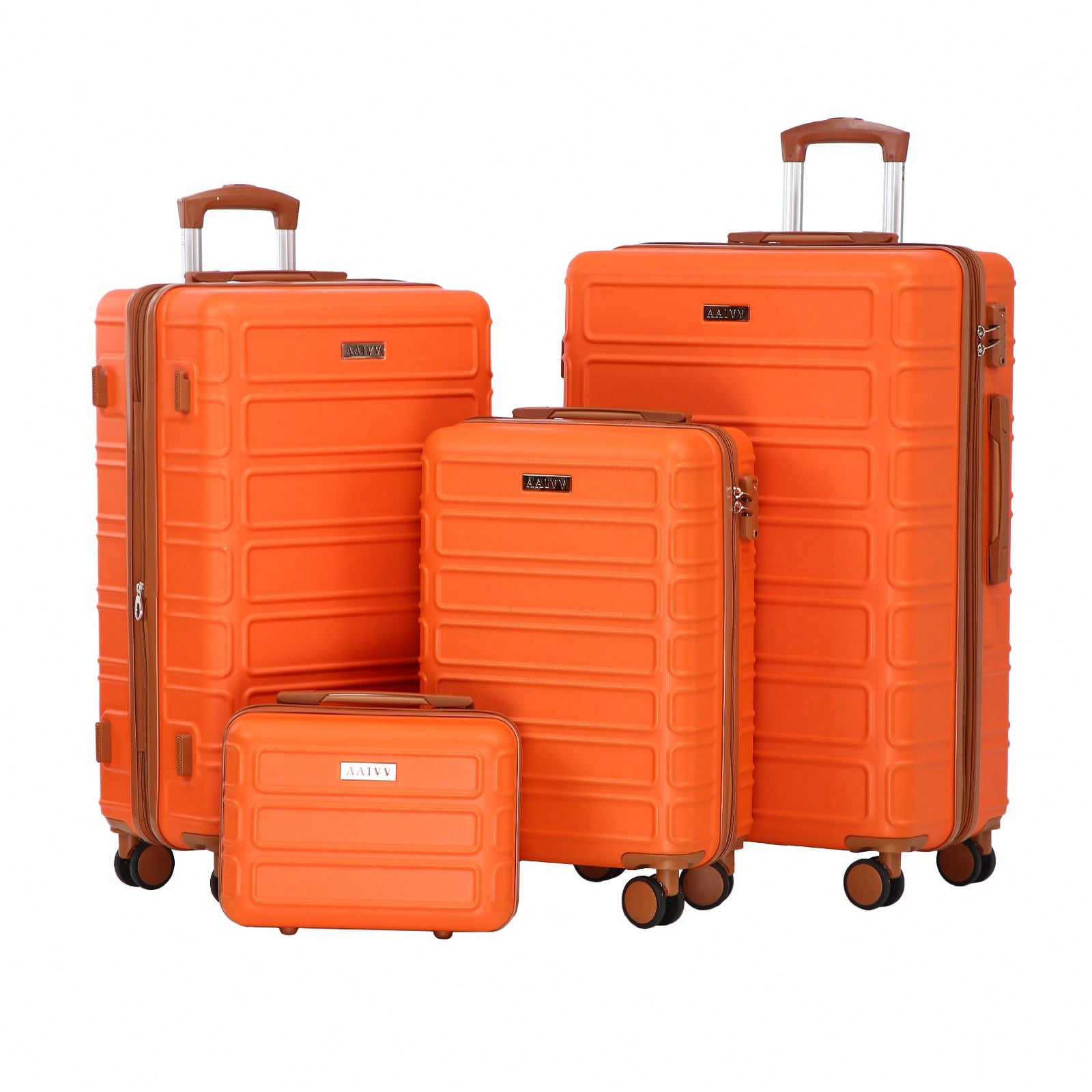 Expandable Hard Shell Luggage Set - Набор чемоданов 4-в-1 из АБС-пластика, 13/20/26/28