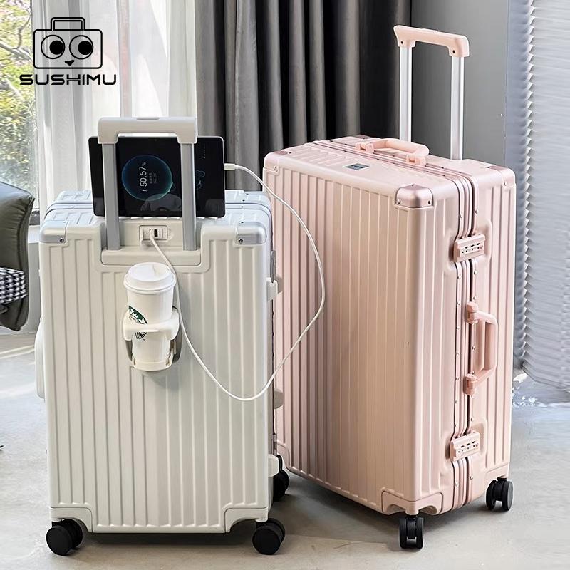 Spinner Wheel Rolling Suitcase 20 Inch - SUSH Mallorca Carry On Багаж с