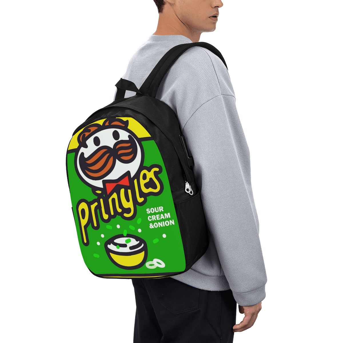 Backpacks - Рюкзак с принтом Pringles (картофельные чипсы)