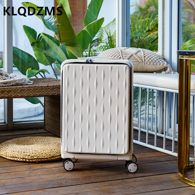 Front Opening Laptop Luggage 24 Inch - KLQDZMS дорожный чемодан с передним отверстием