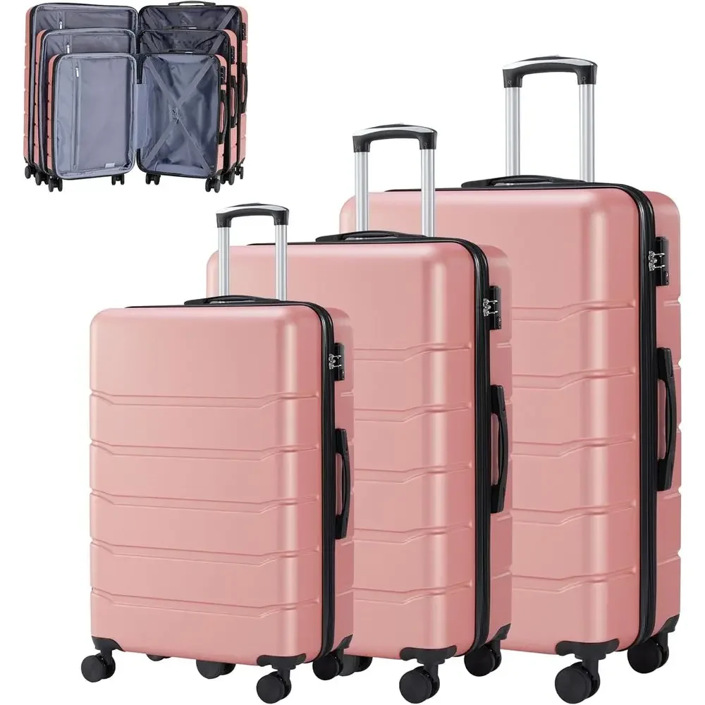 Expandable Hard Shell Luggage Set - Набор из 3 больших чемоданов с