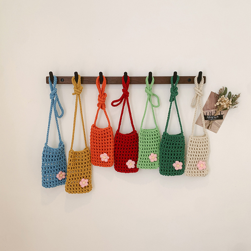 Handbags - Новая плетеная сумка-кроссбоди для телефона и