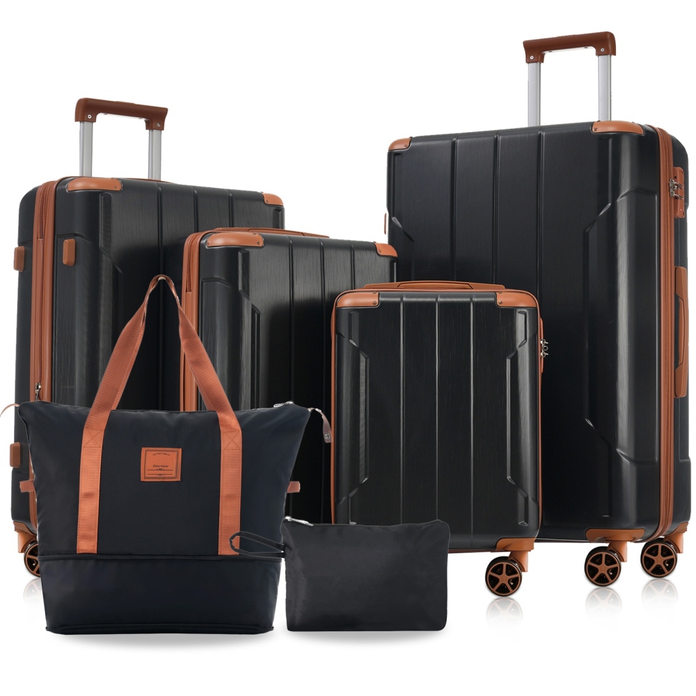Expandable Hard Shell Luggage Set - Набор чемоданов из 6 предметов, расширяемые