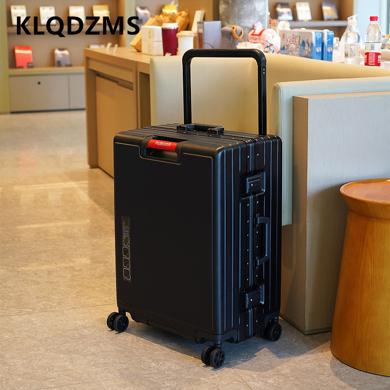 Aluminum Frame Carry On Luggage - KLQDZMS чемодан с алюминиевой рамой, посадочный