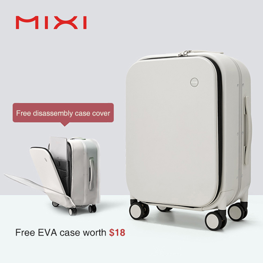 Aluminum Frame Carry On Luggage - Чемодан с алюминиевой рамой Mixi, патентный