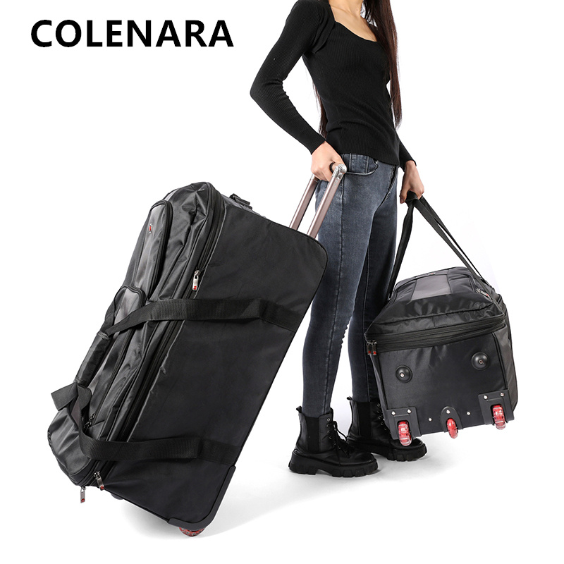 Foldable Rolling Luggage Bag - Сумка-тележка COLENARA большой вместимости, 32 дюйма,