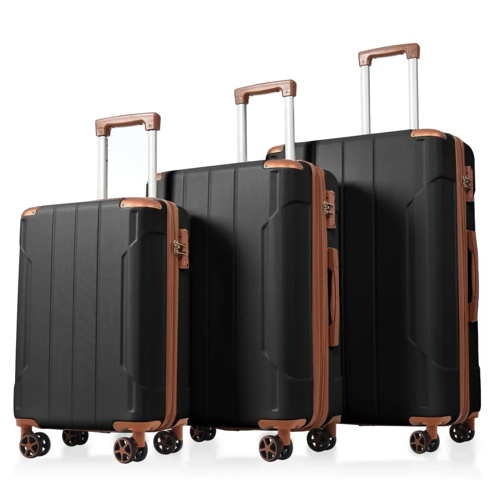 Expandable Hard Shell Luggage Set - Наборы чемоданов из 3 предметов, расширяемые