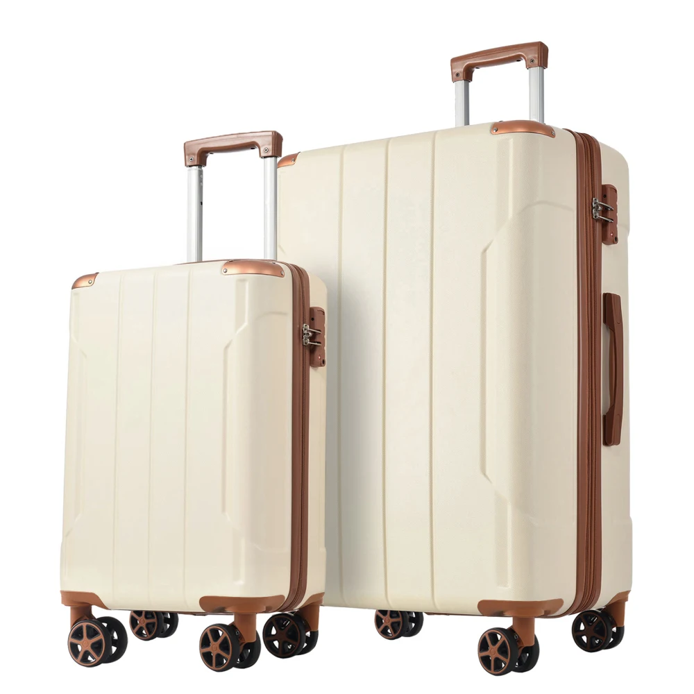 Expandable Hard Shell Luggage Set - Набор чемоданов из АБС-пластика, 2 предмета,