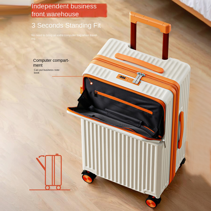 Front Opening Laptop Luggage 24 Inch - Стильный 20, 24-дюймовый дорожный чемодан, деловая