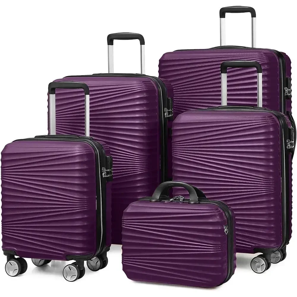 Expandable Hard Shell Luggage Set - Набор из 5 предметов: легкие чемоданы