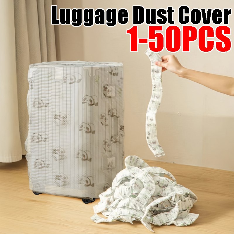 Waterproof Suitcase Cover Protector - Одноразовый универсальный чехол для багажа из