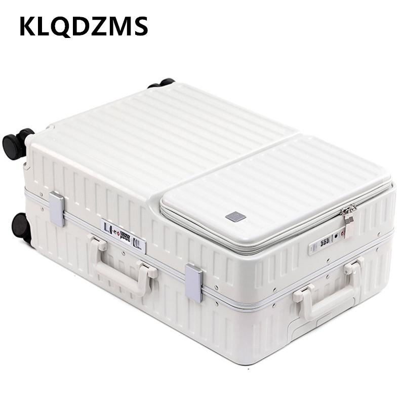 Front Opening Laptop Luggage 24 Inch - Чемодан KLQDZMS с передним открытием, для
