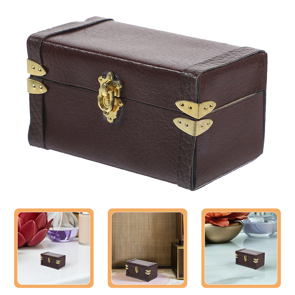 Retro Vintage Trunk Suitcase - 2 шт. миниатюрных винтажных чемоданов в