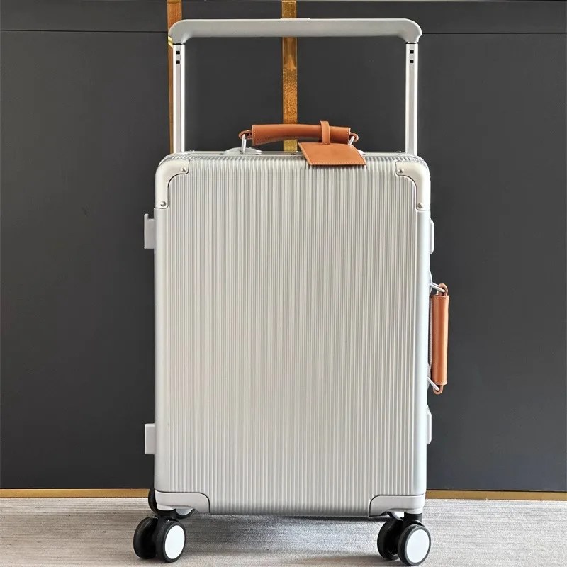 Aluminum Frame Carry On Luggage - Чемодан с широкой ручкой для путешествий,