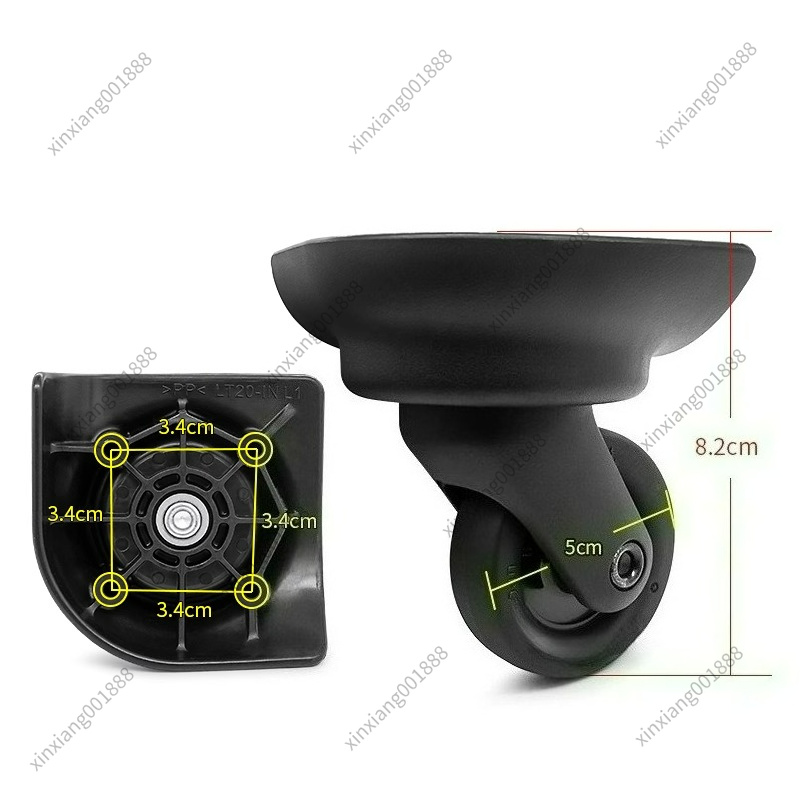 Запасные колеса для чемоданов  – обзор и цена Silent Replacement Luggage Wheels