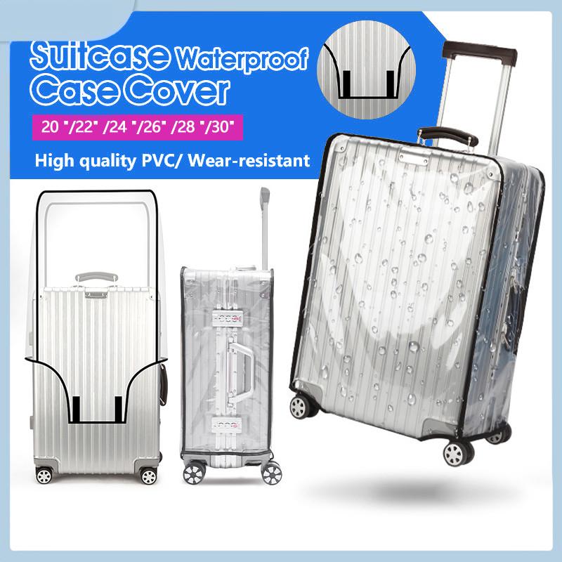 Прозрачный чехол для багажа, в – обзор и цена Luggage Protective Cover Transparent