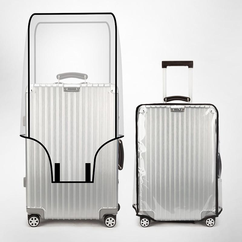 Прозрачный чехол для багажа, в – обзор и цена Luggage Protective Cover Transparent