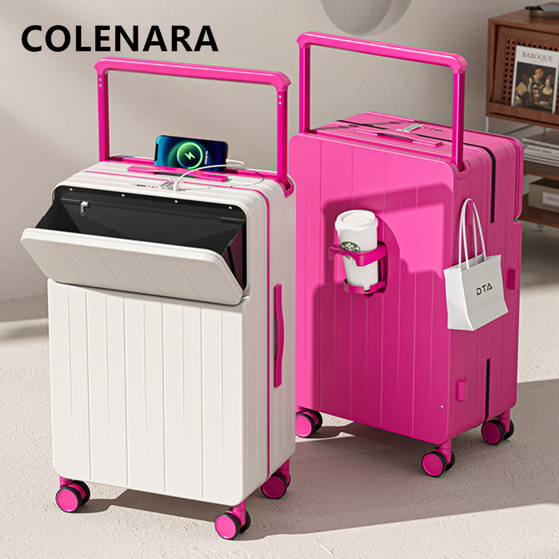Многофункциональный чемодан CO – обзор и цена Front Opening Laptop Luggage 24 Inch