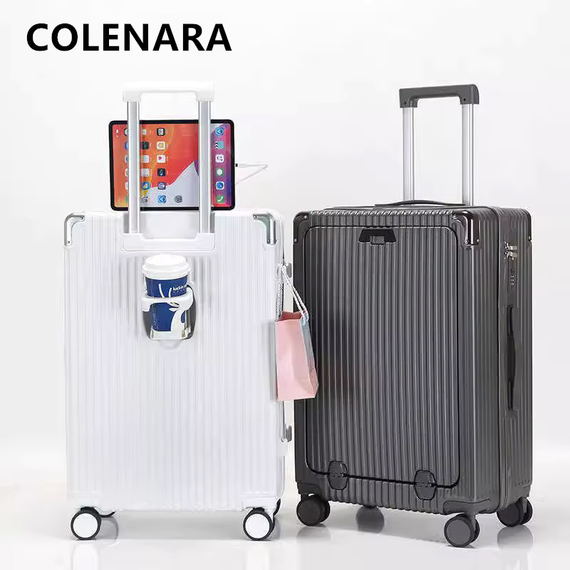 Чемодан COLENARA 20/24 дюйма с – обзор и цена Front Opening Laptop Luggage 24 Inch