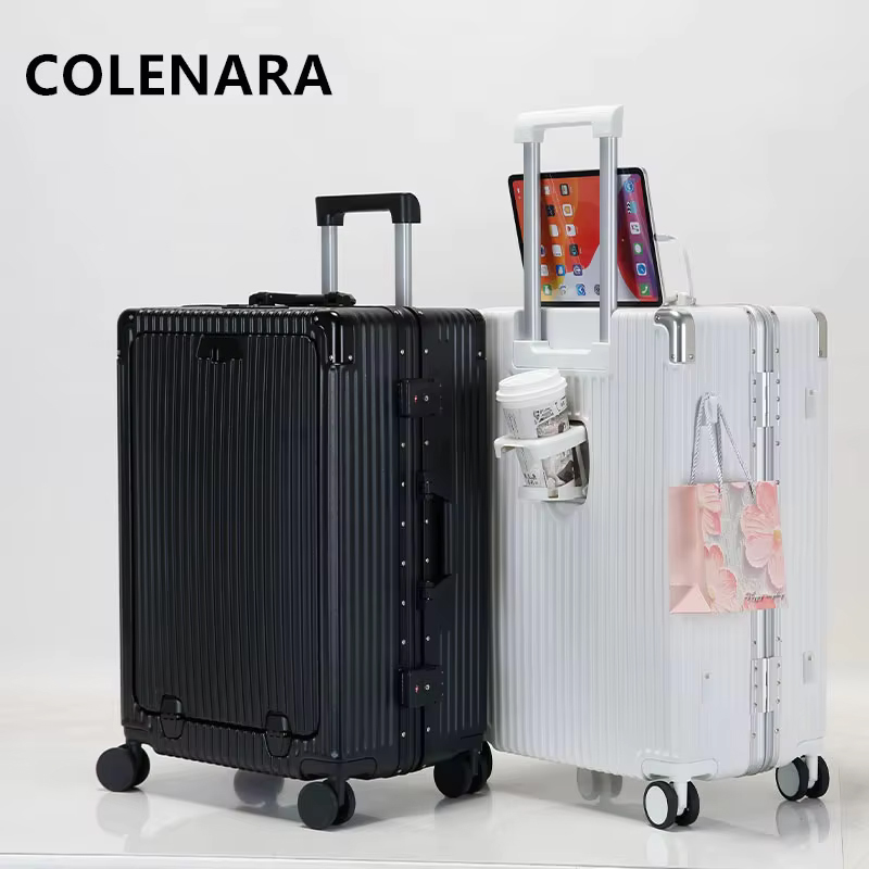 Чемодан COLENARA 20/24 дюйма с – обзор и цена Front Opening Laptop Luggage 24 Inch