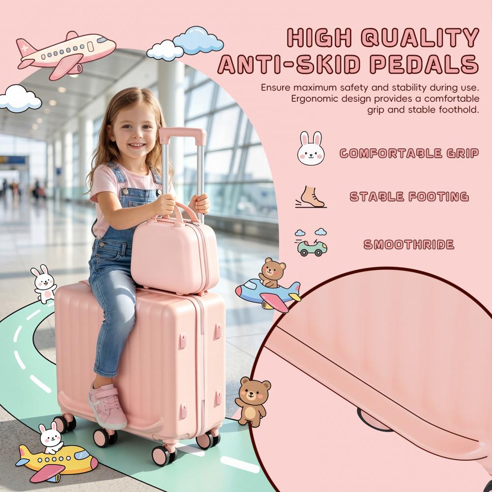 20-дюймовый детский чемодан-са – обзор и цена Kids Ride On Suitcase Scooter