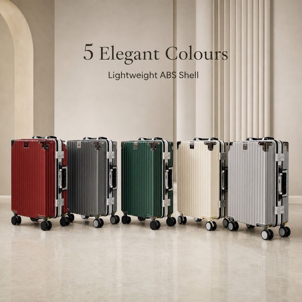 Ручная кладь, одобренная авиак – обзор и цена Aluminum Frame Carry On Luggage