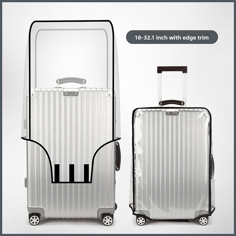 Прозрачный защитный чехол для  – обзор и цена Luggage Protective Cover Transparent