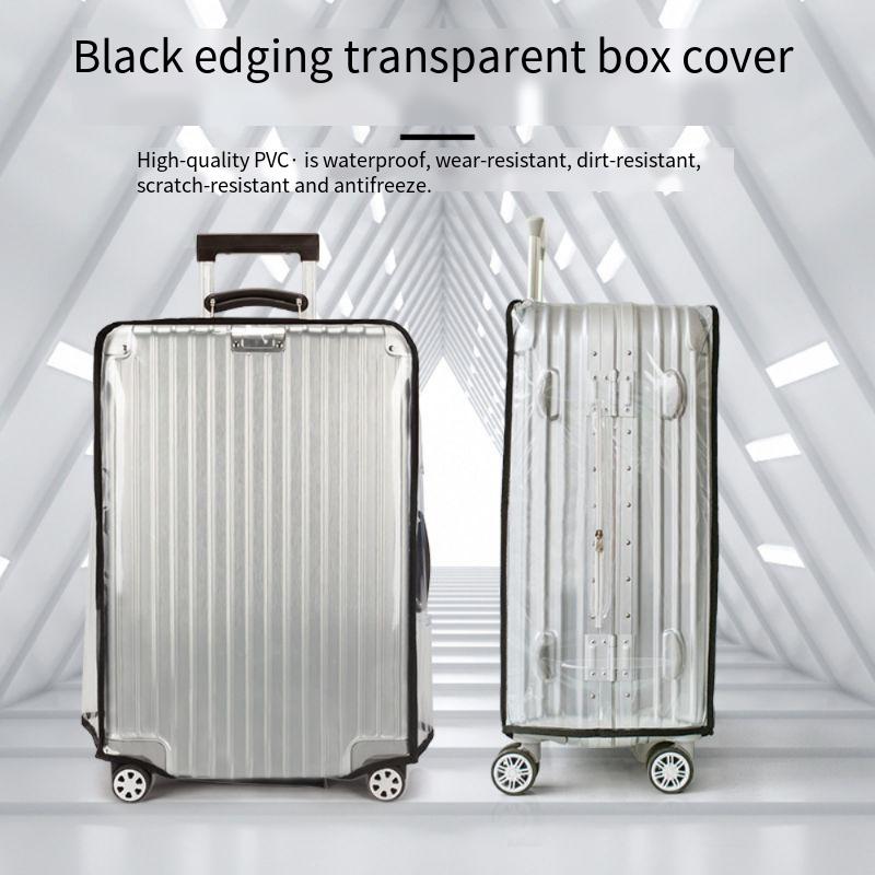 Защитный чехол для чемодана, п – обзор и цена Luggage Protective Cover Transparent