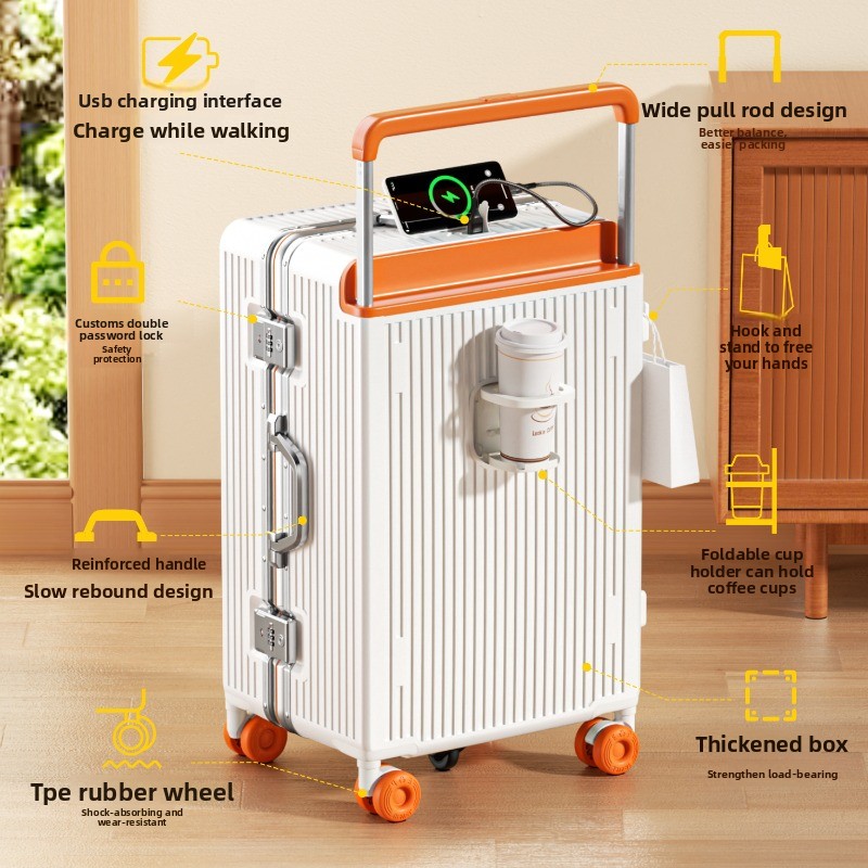 Чемодан для путешествий с широ – обзор и цена Aluminum Frame Carry On Luggage