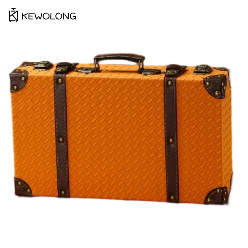 Винтажный европейский ретро-че – обзор и цена Retro Vintage Trunk Suitcase