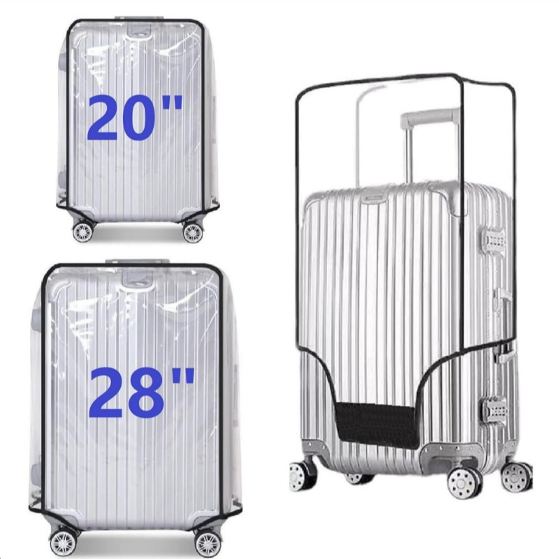 Водонепроницаемый пылезащитный – обзор и цена Luggage Protective Cover Transparent