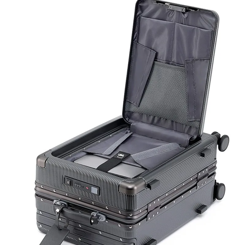 Чемодан для путешествий с алюм – обзор и цена Aluminum Frame Carry On Luggage