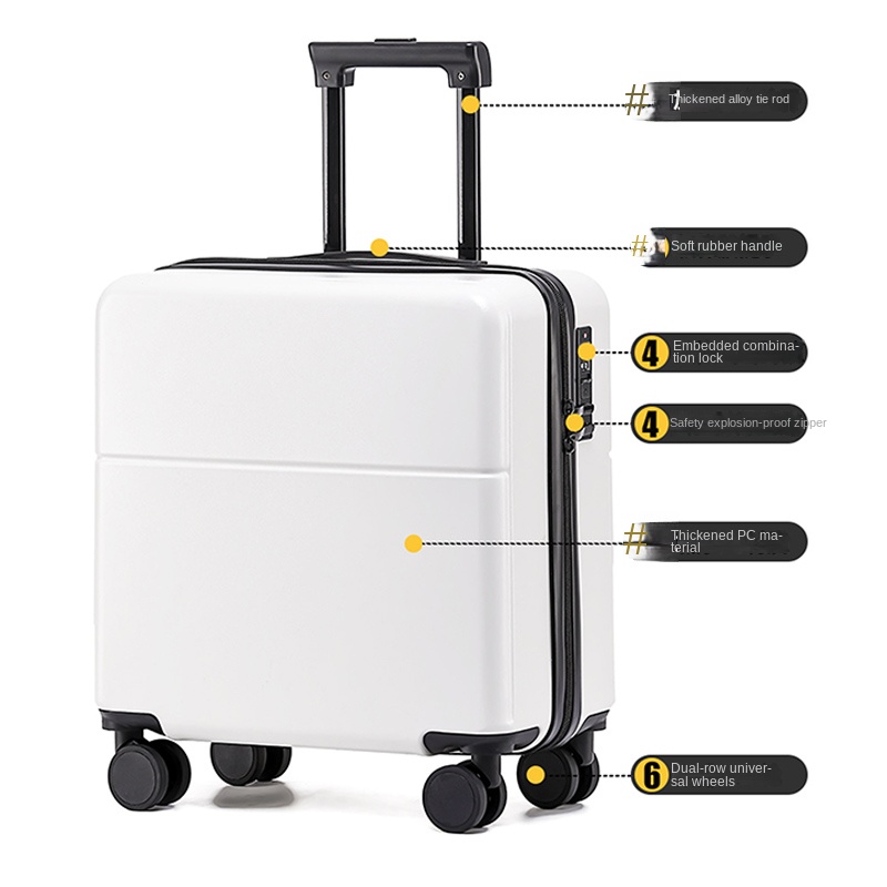 20-дюймовый легкий чемодан-тел – обзор и цена Cabin Size Lightweight Travel Trolley