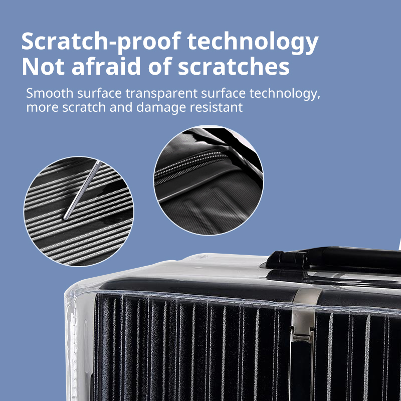 Полностью прозрачный защитный  – обзор и цена Luggage Protective Cover Transparent