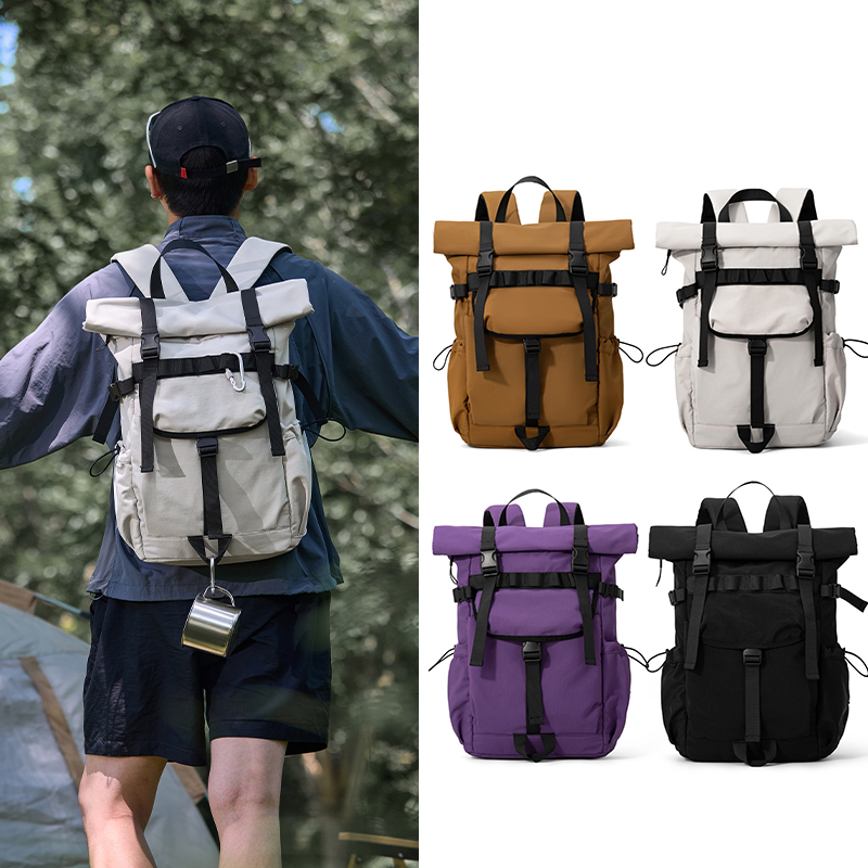 Новый мужской рюкзак с расклад – обзор и цена Foldable Rolling Luggage Bag