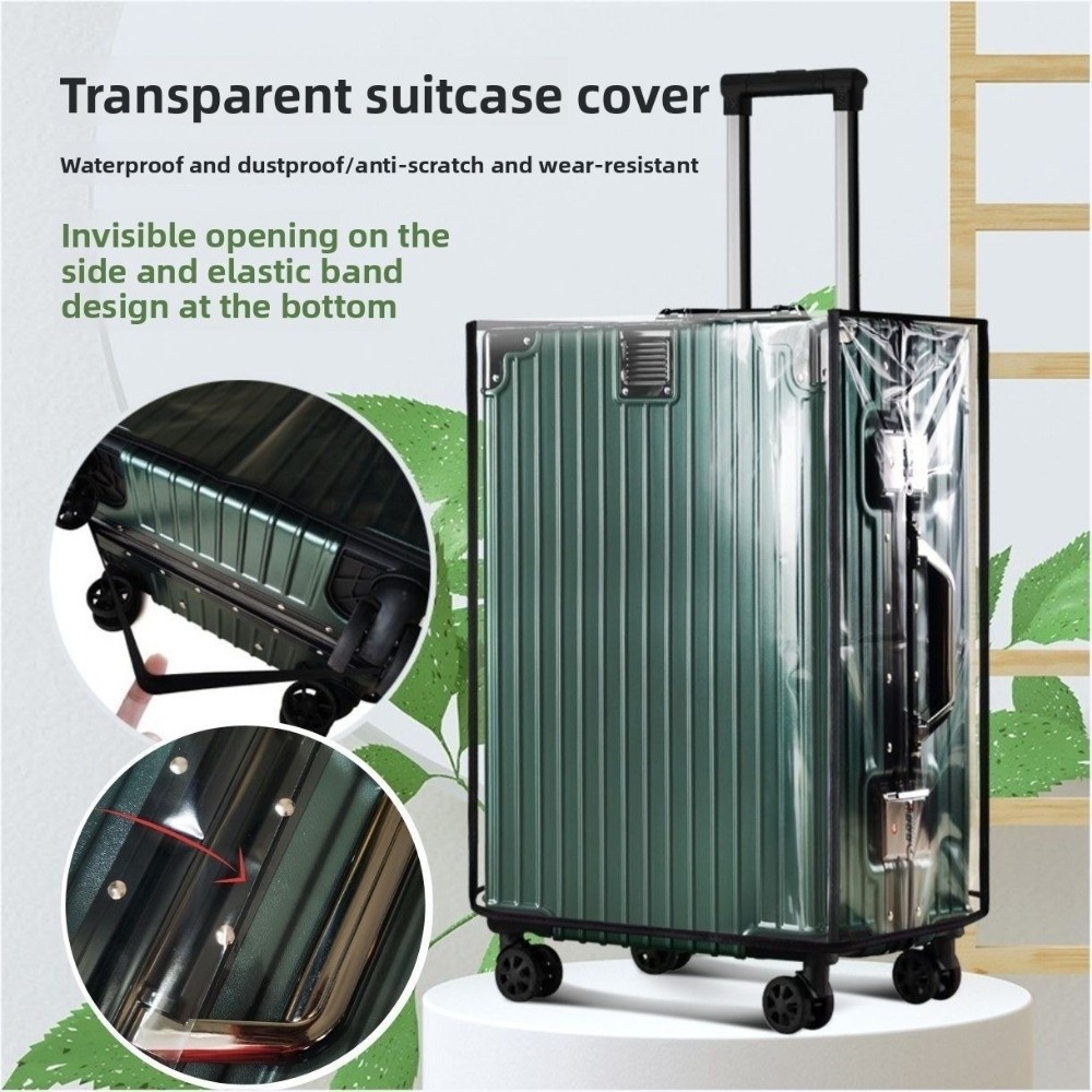 Чехол для багажа 18-30 дюймов, – обзор и цена Luggage Protective Cover Transparent