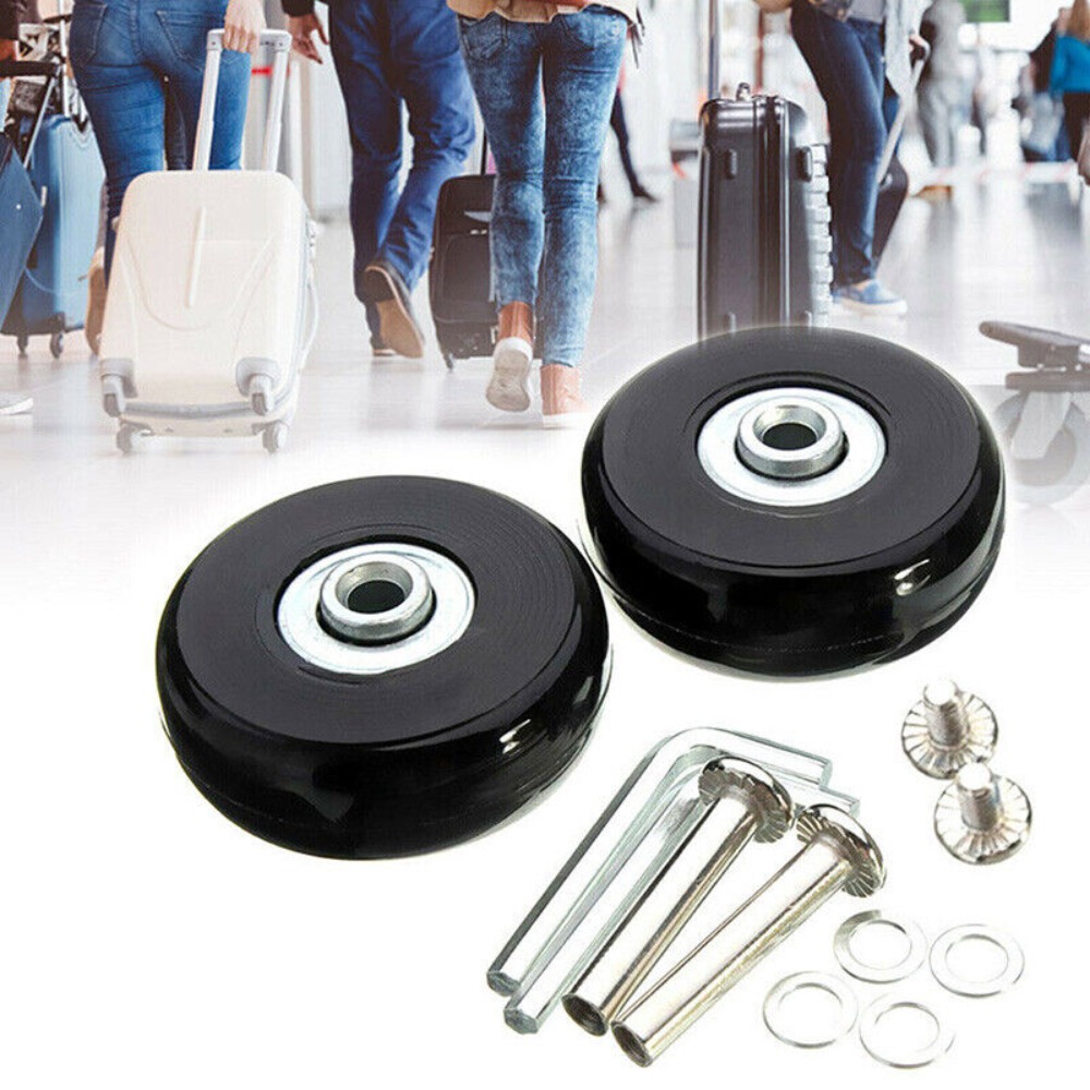 2/4 шт. 57-59 мм Сменные бесшу – обзор и цена Silent Replacement Luggage Wheels