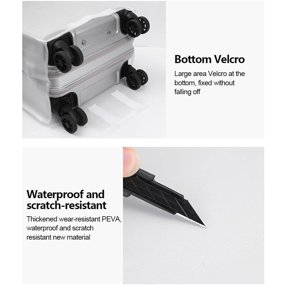 Новый матовый защитный чехол д – обзор и цена Waterproof Suitcase Cover Protector
