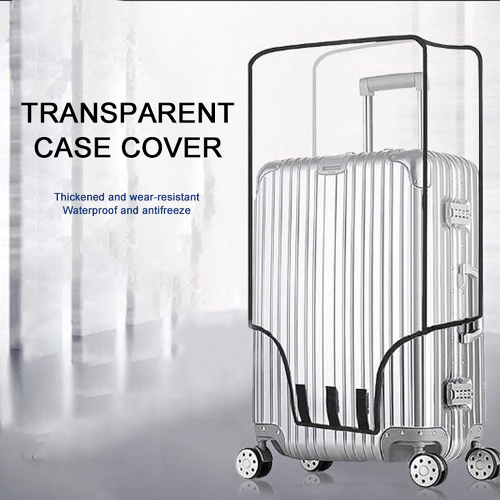 Защитный чехол для чемодана, в – обзор и цена Luggage Protective Cover Transparent