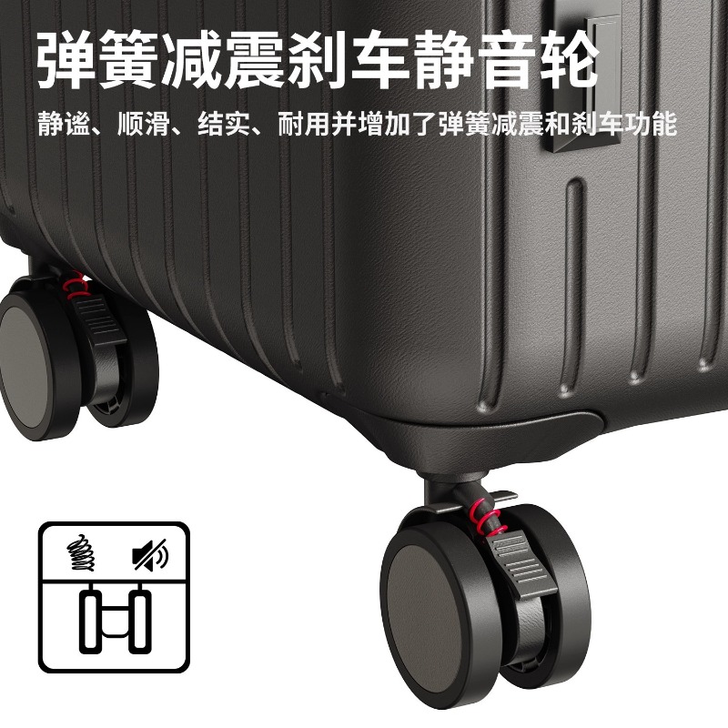 Чемодан на колесиках большого  – обзор и цена Spinner Wheel Rolling Suitcase 20 Inch