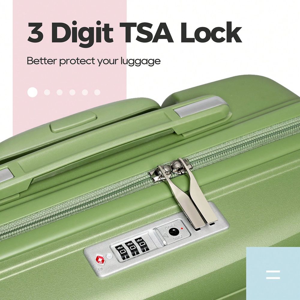 Набор из 3-х чемоданов с жестк – обзор и цена Expandable Hard Shell Luggage Set