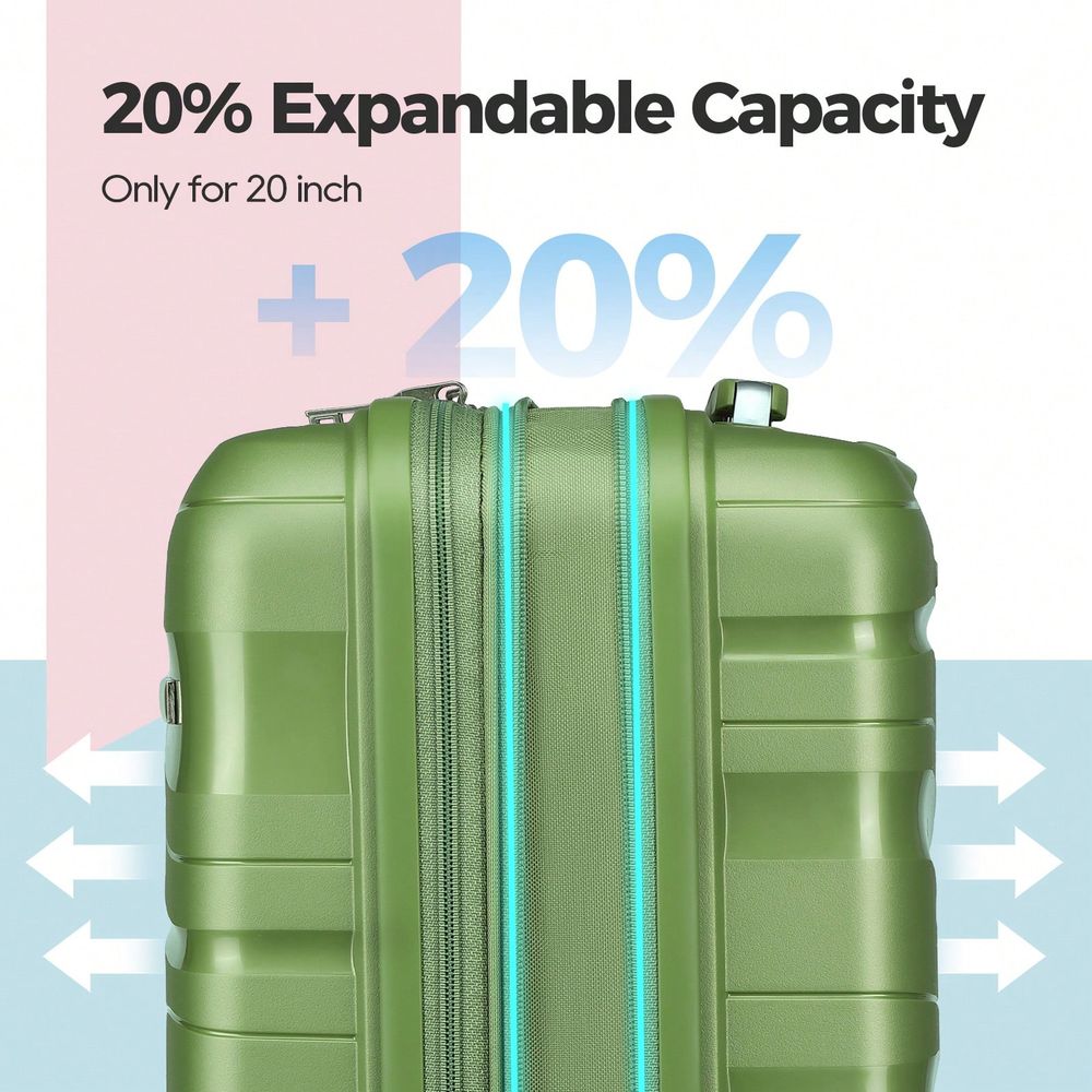 Набор из 3-х чемоданов с жестк – обзор и цена Expandable Hard Shell Luggage Set