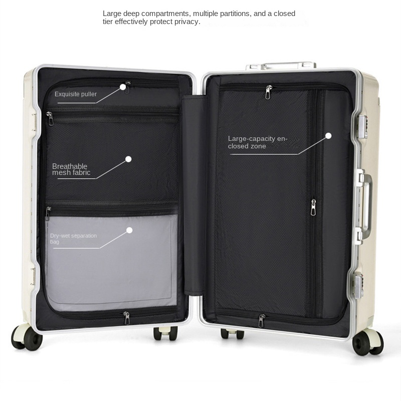 Новый 28-дюймовый чемодан с ши – обзор и цена Spinner Wheel Rolling Suitcase 20 Inch